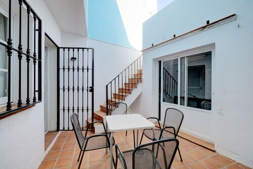 House that is located in the only blue town, in an area full of nature..