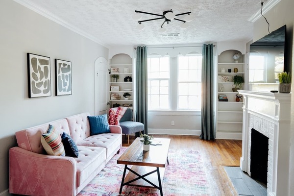 A living room that’s as beautiful as it is functional.