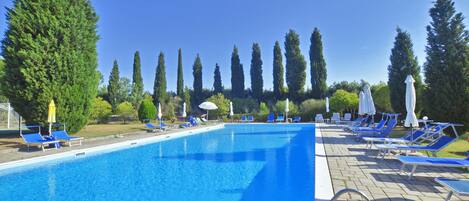 Piscina externa sazonal