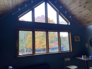 Utsikt fra overnattingsstedet