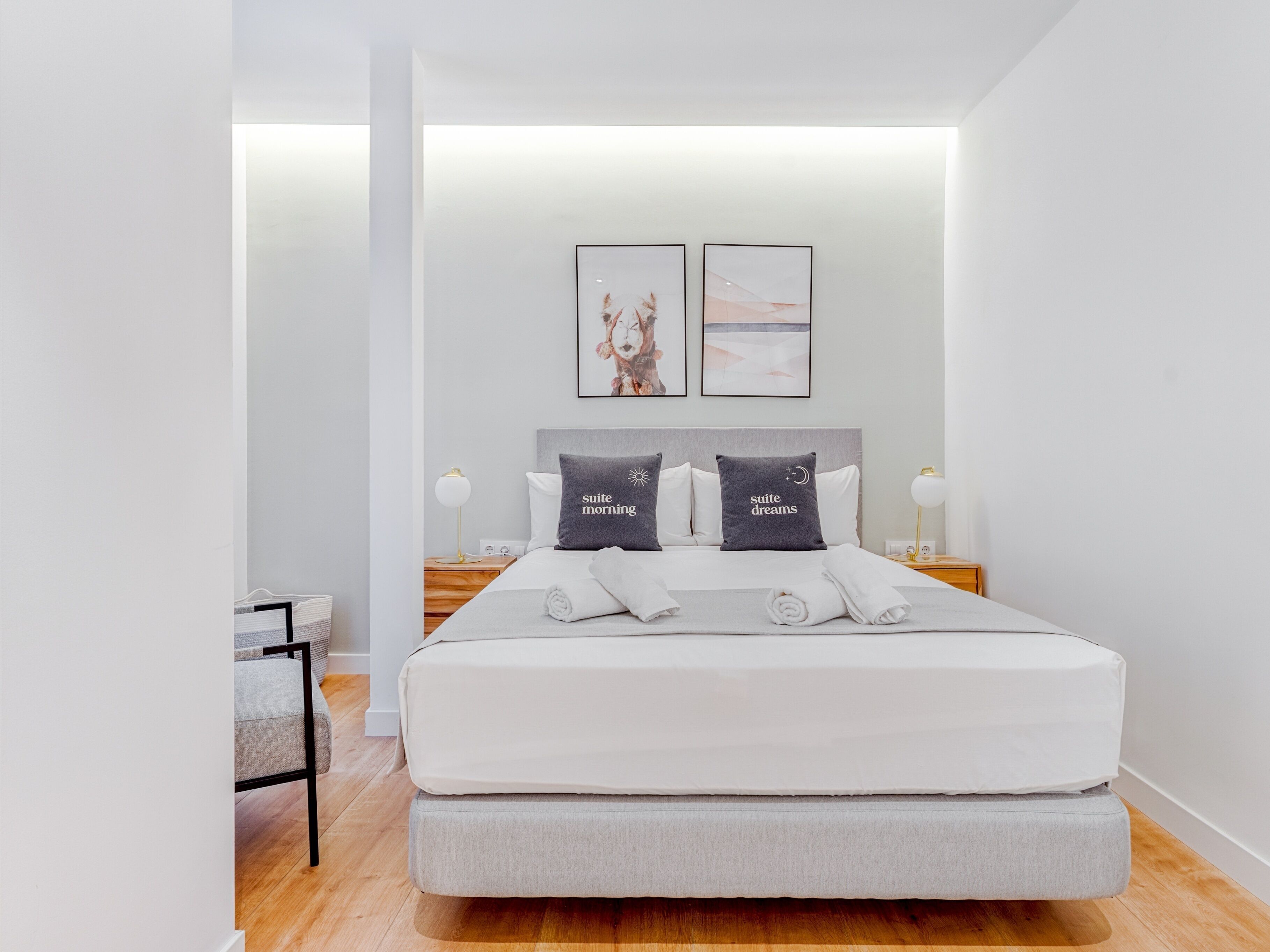 Ropa de cama de alta calidad y decoración individual