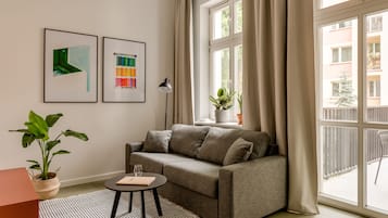 One Bedroom Apartment | 1 間臥室、客房內保險箱、獨特裝潢、布置獨特