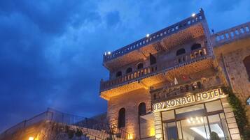 Façade de l’hébergement