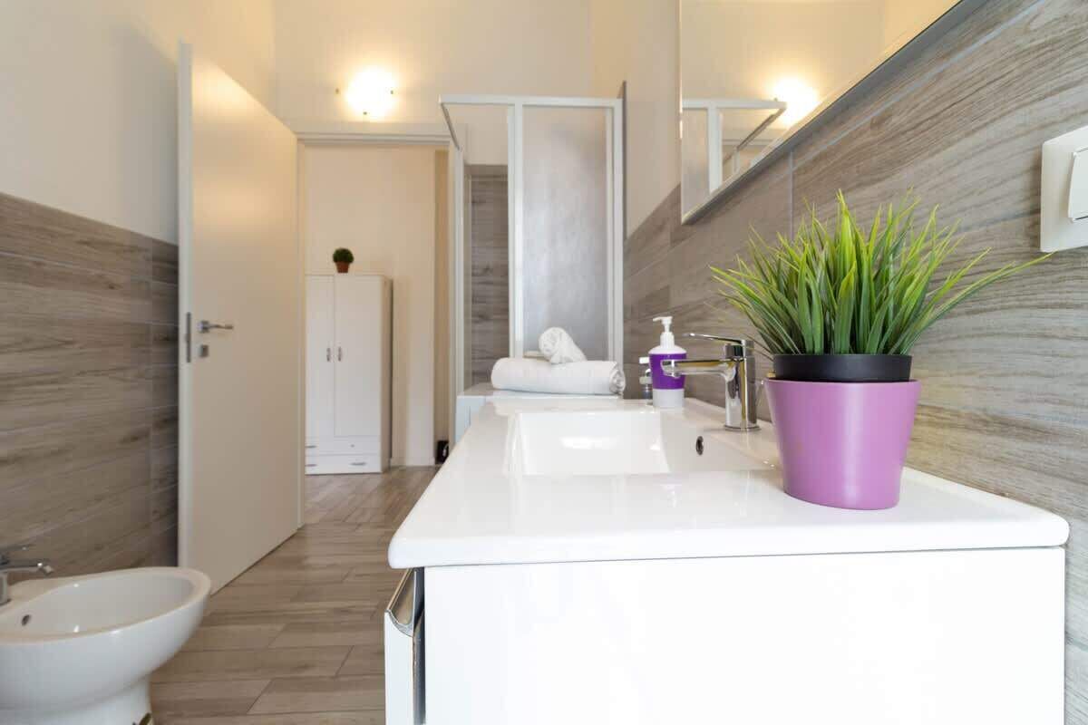 Een douche, een haardroger