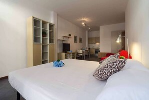 Wifi gratis y ropa de cama