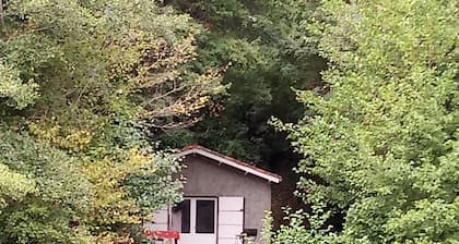 chalet en bord du fleuve charente