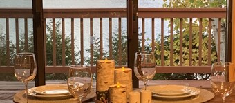 Lakefront Cabin - steps from Adirondack Lake! Walk to Town