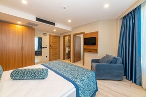 Superior-Zimmer | Italienische Bettbezüge von Frette, hochwertige Bettwaren