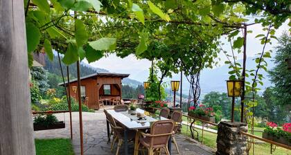 Apartment with mountain views. Newly renovated apartment with terrace and balcony.