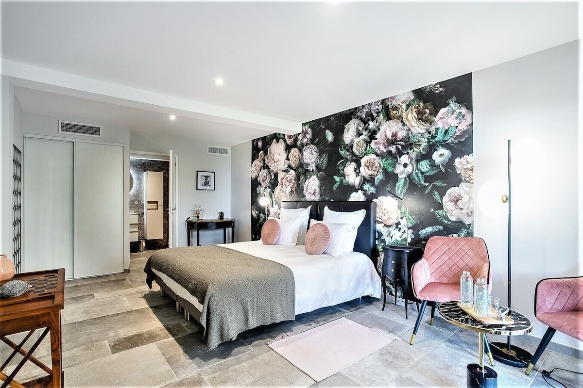 Luxe tweepersoonskamer, en-suite badkamer, uitzicht op tuin (L'Esterel) | Overig