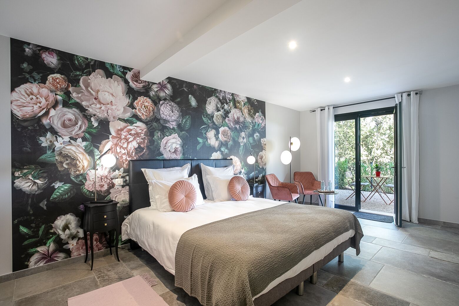 Luxury Double Room, Ensuite, Garden View (L'Esterel)