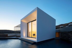 Façade de l’hébergement