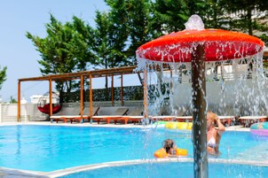 Seasonal outdoor pool