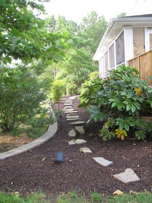 Property grounds - 10 Acre 3 BR Waterfront Retreat on Thicket Creek has dock & neighborhood beach
(Onancock)