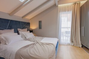 豪華雙人房 | 高級寢具、羽絨被、舒適加層、迷你吧