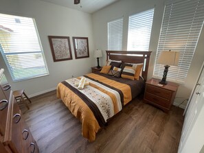 4 bedrooms, iron/ironing board, travel cot, free WiFi