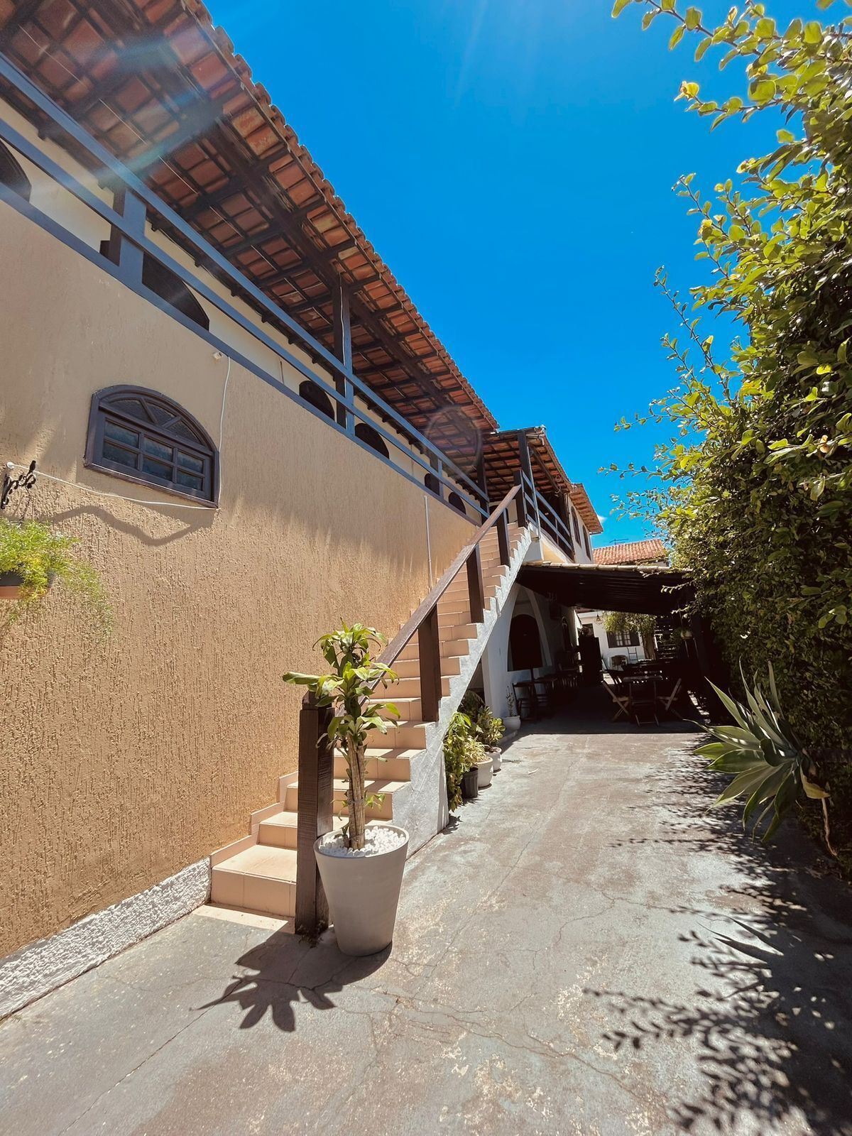 Fachada da propriedade