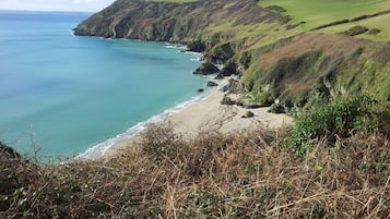 Sun-loungers, beach towels