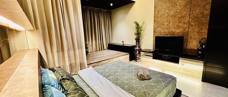 1 室のベッドルーム