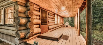 76GS - Genuine Log Cabin - WI-FI - Pets Ok - Sleeps 4