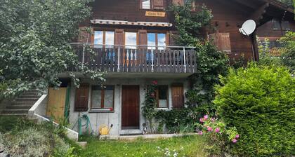 Grosses romantisches Chalet in der Natur mit Schwedenofen!