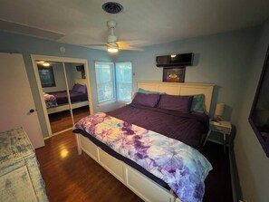 3 soverom, strykejern/-brett, reiseseng for barn og wi-fi