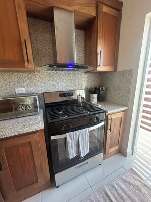 Microwave, oven, stovetop