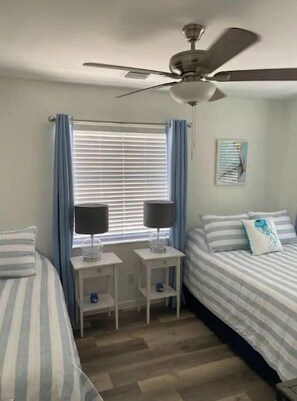 2 habitaciones, wifi gratis y ropa de cama 