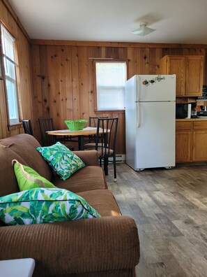 Living area - 2 bedroom 1bath cabin on Little Floyd Lake, (Detroit Lakes)
