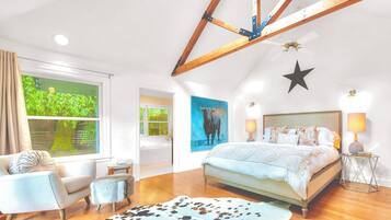 Hus – deluxe | 4 soverom, sengetøy i egyptisk bomull og sengetøy av topp kvalitet