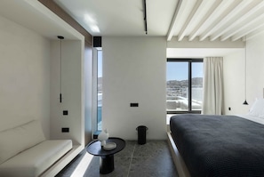 Supreme Suite with Panoramic Sea View & Private Pool | Premium bedding, down duvets, pillow-top beds, in-room safe