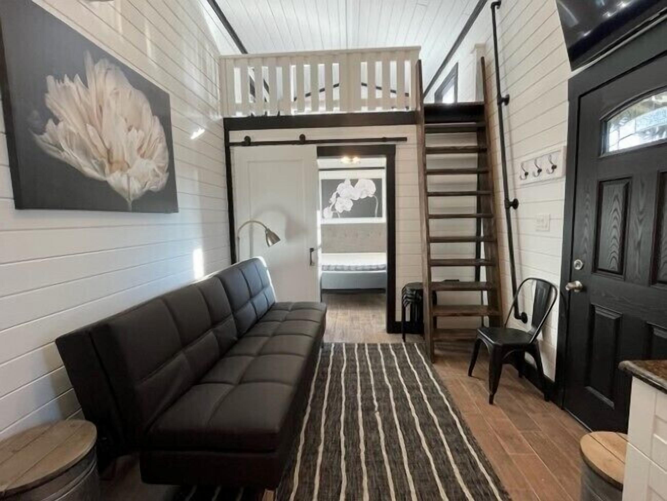 tiny home suite sleep 8 | individually decorated, individually furnished, travel cot, free wifi