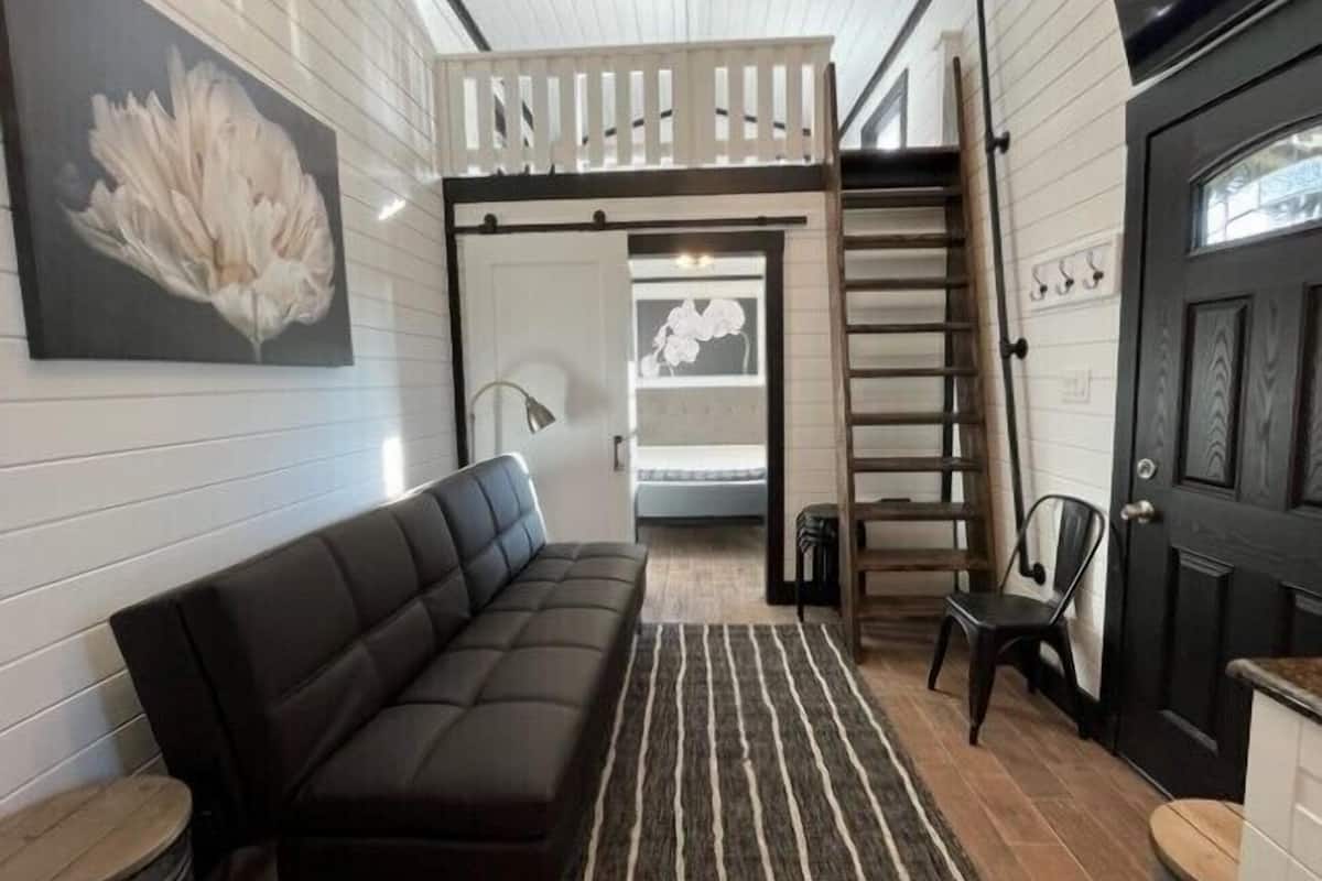 tiny home suite sleep 8 | individually decorated, individually furnished, travel cot, free wifi
