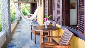 Romantisk dobbelt- eller tomannsrom | Terrasse/patio