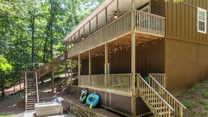 Unclassified image, 3 of 56, button - Fun Riverside Cabin: Indoor Games+Hot Tub+Firepit (Ellijay)