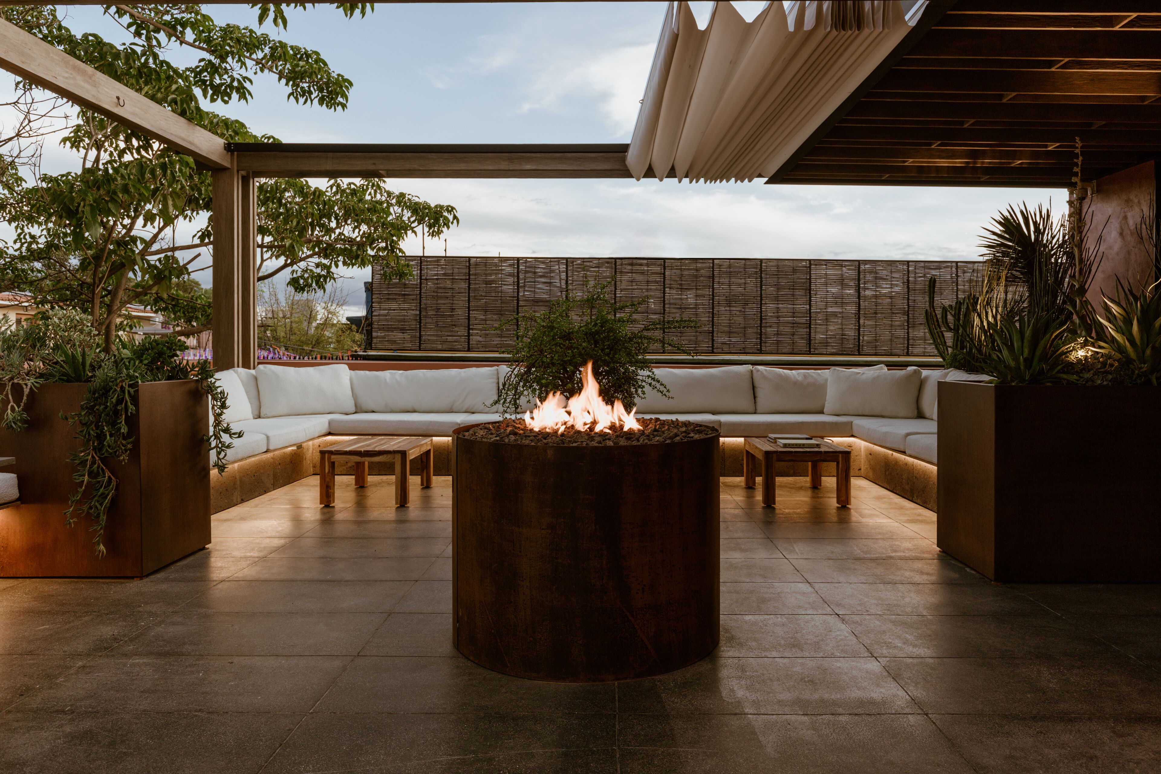 Terraza en la azotea