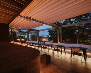 Terrasse sur le toit