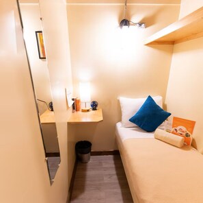 Habitación individual económica | Wifi gratis 