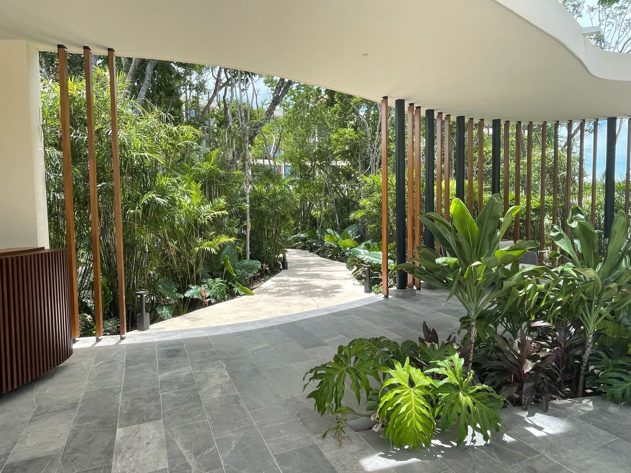 Enceinte de l’hébergement