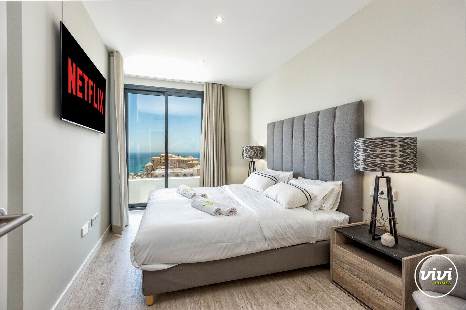 3 bedrooms, in-room safe, iron/ironing board, free WiFi