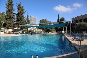 Indoor pool, outdoor pool, open 5:30 AM to 8:30 PM, pool umbrellas - Jerusalem Hotel Private Luxury Suites near Western Wall (Jerusalem)