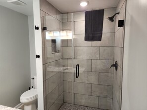 Shower, hair dryer, towels, soap - Harrison Hotel  Unit I
Pet Friendly 
2nd Story (Murrells Inlet)