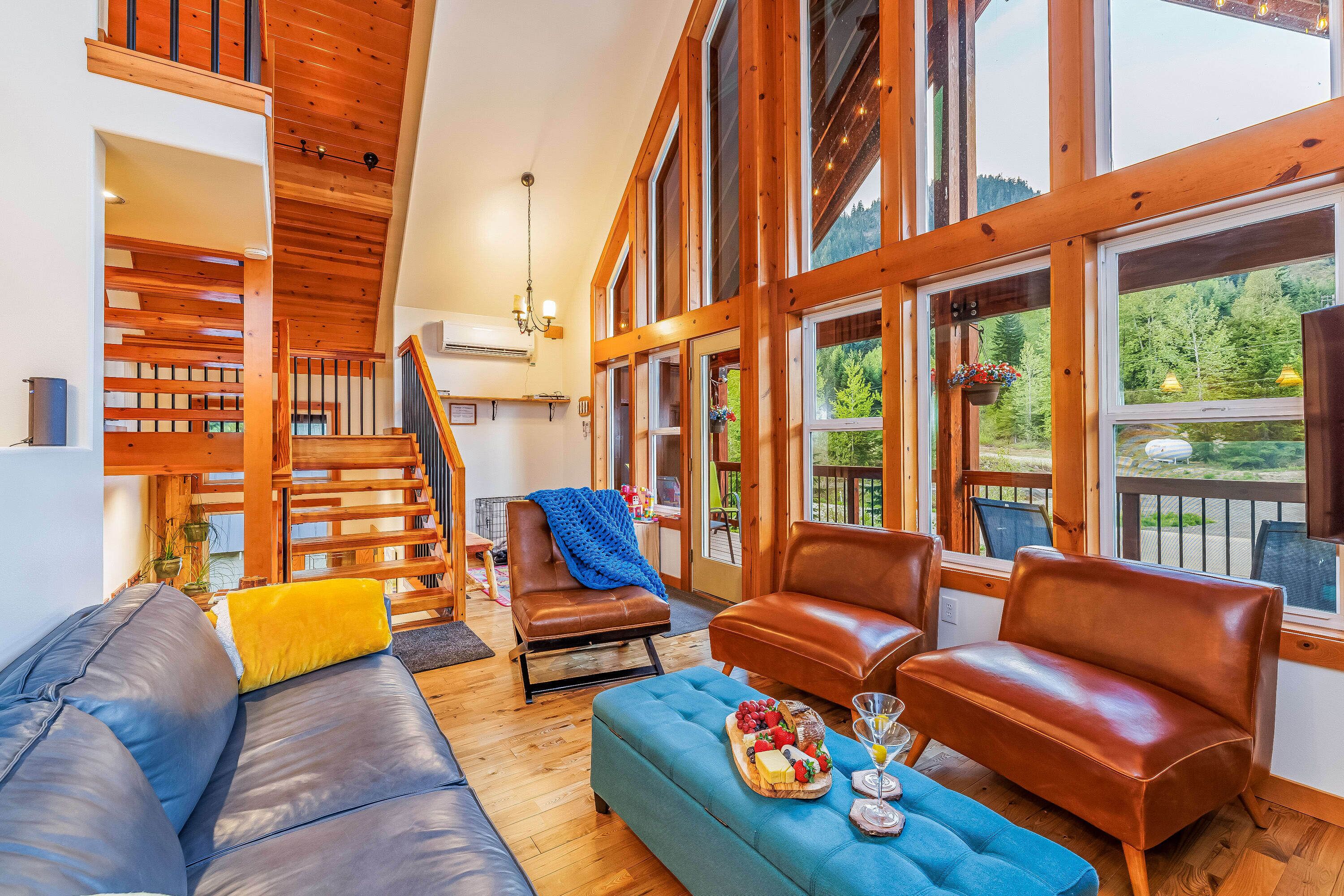 Televisión, chimenea, videojuegos, reproductor de DVD