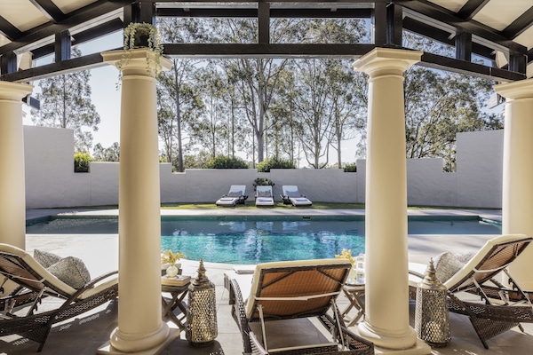 Outdoor pool, open 7:00 AM to 9:00 PM, sun loungers