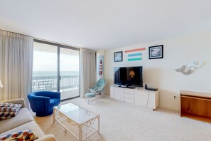 Televisión y reproductor de DVD 