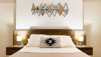 1 habitación, tabla de planchar con plancha, wifi gratis y ropa de cama