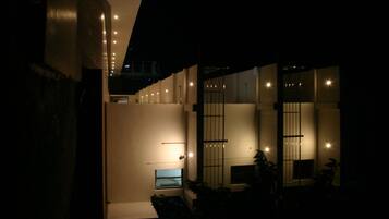 Front of property – evening/night