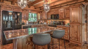 House, 4 Bedrooms | Private kitchen - Cardinal Ridge by Escape to Blue Ridge (Morganton)