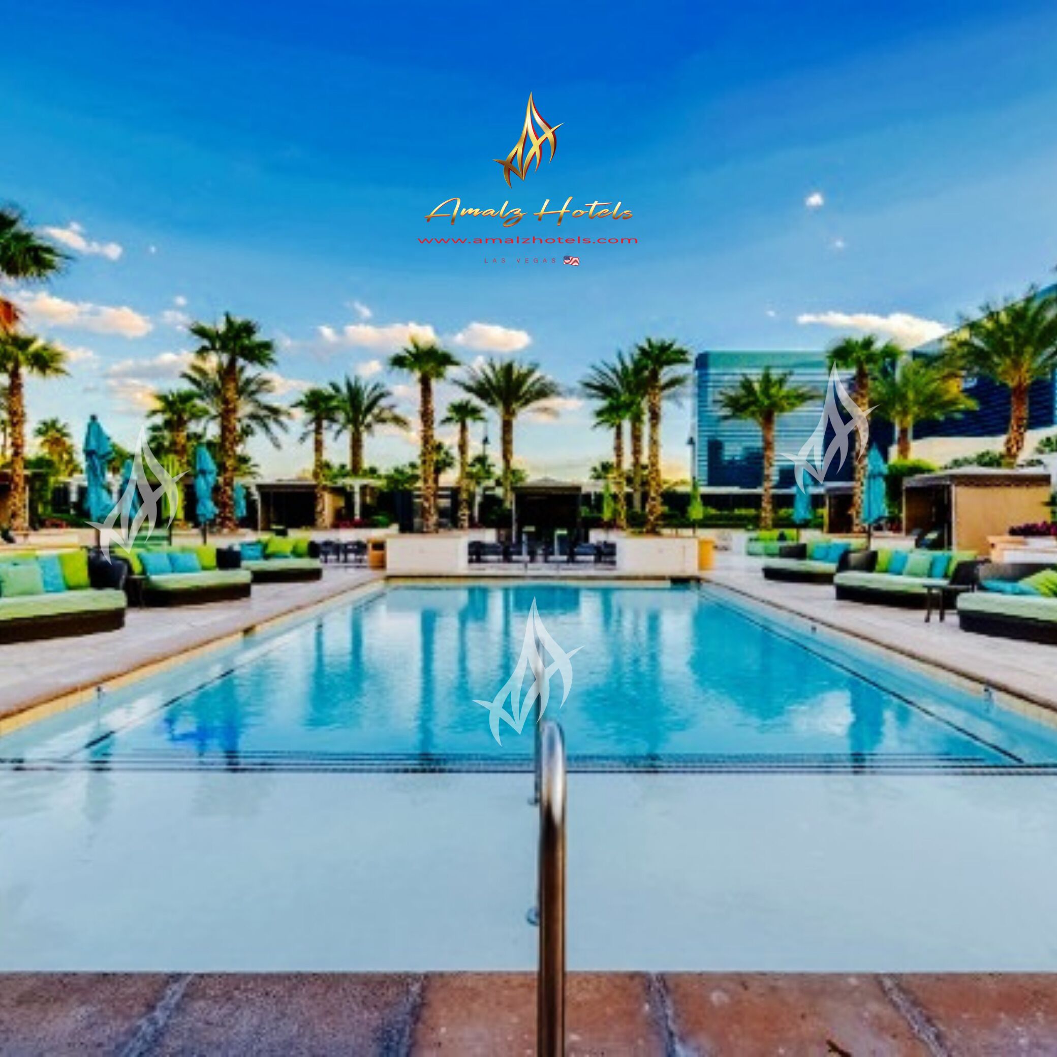 Photo - Amalz Two Bedroom Three Bathroom Balcony Suites at Mgm Signature !