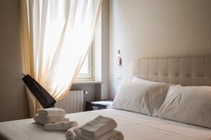 2 slaapkamers, een strijkplank/strijkijzer, wifi, beddengoed